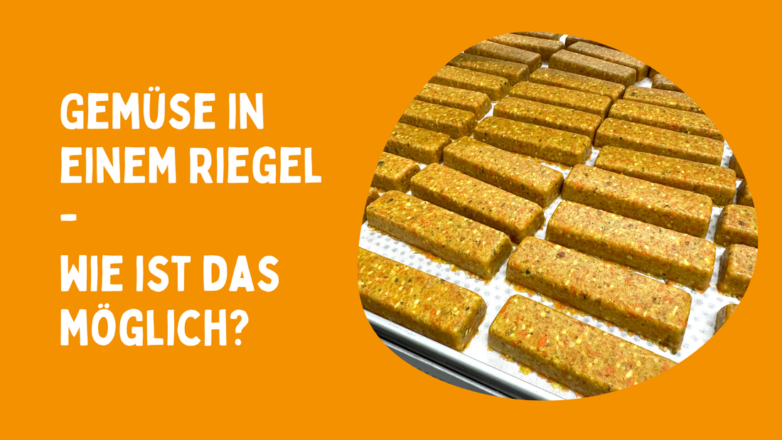 Eine Portion Gemüse in einem Riegel - wie ist das möglich?