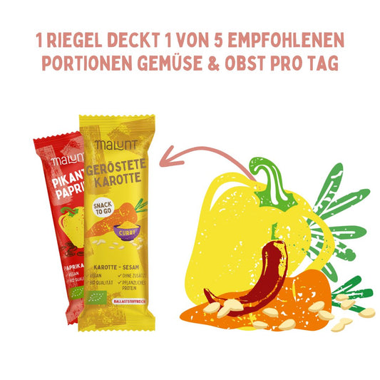 Brotzeit Bundle Bio-Gemüse-Riegel 24 Stück