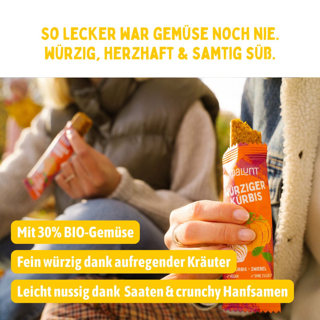 Herbst Bundle Bio-Gemüse-Riegel 36 Stück